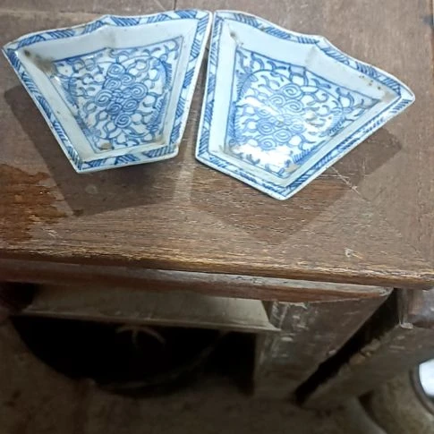 摆件李*彪摆件一对完整品相如图