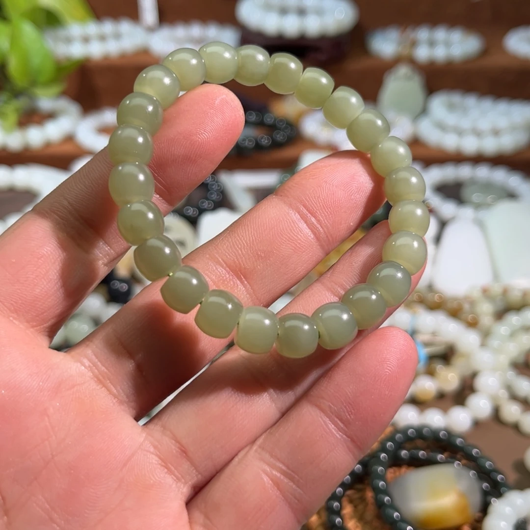 和田玉（糖玉）未镶嵌手链