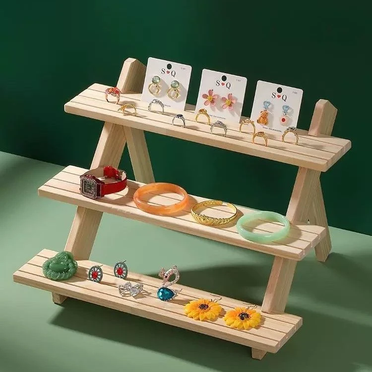 【贝贝宠粉】首饰展示架饰品展示台摆件陈列架直播摆摊收纳首饰架