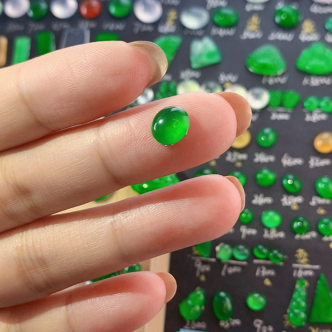 翡翠未镶嵌颈饰纯天然翡翠a货