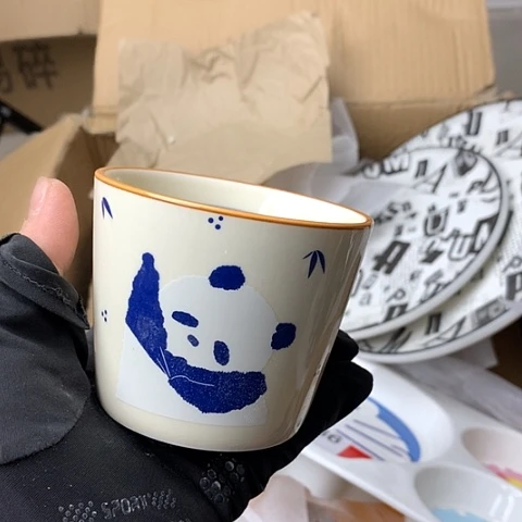 盘陶瓷制品满25拼单发货默认微瑕