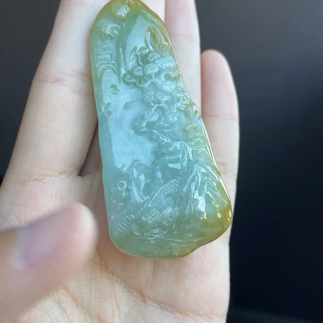 吊坠(不含链)未镶嵌翡翠