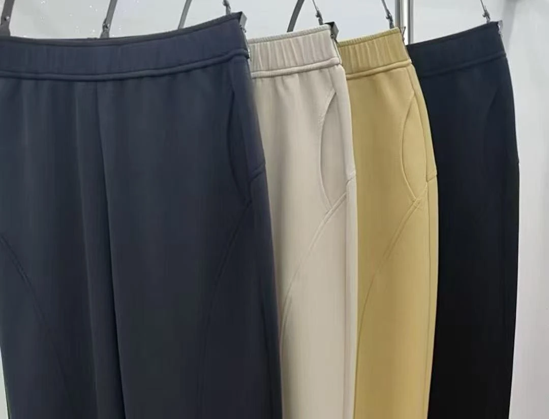 新款四色时尚宽松舒服休闲裤9654