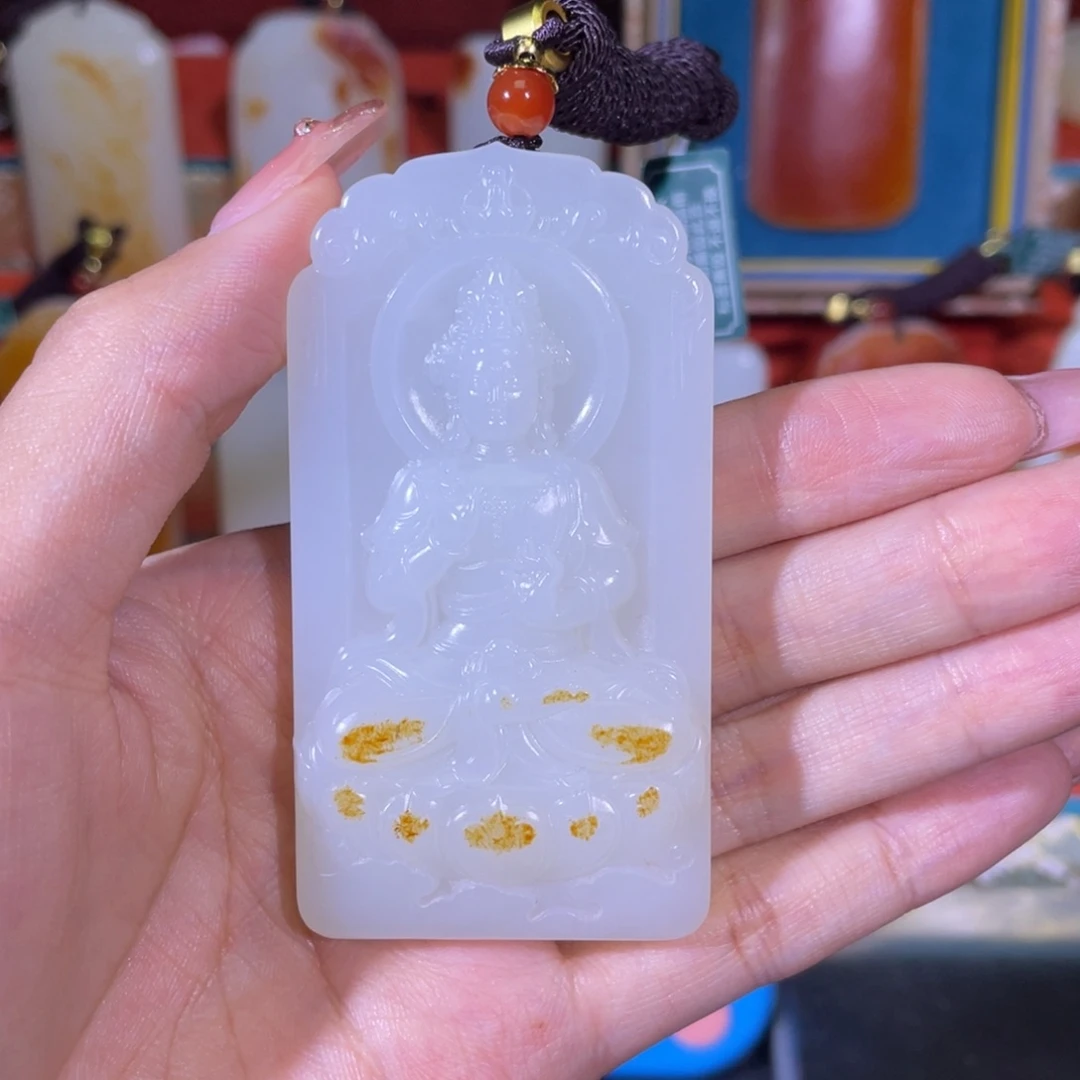 过***。未镶嵌和田玉挂件