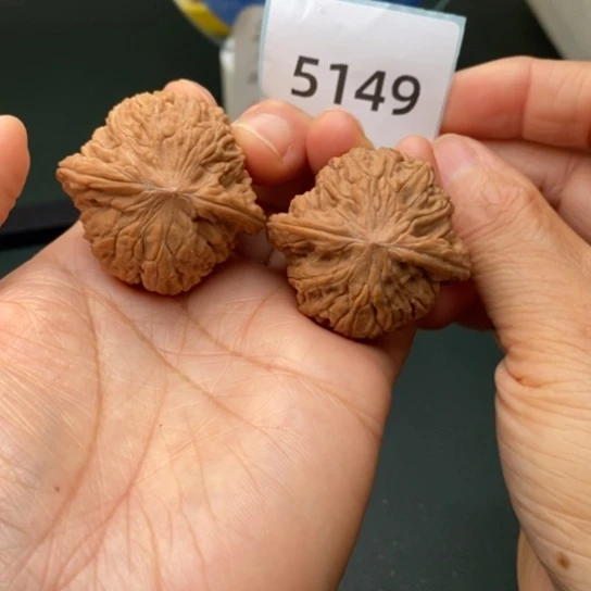 把件文玩核桃38.8全品磨盘5149