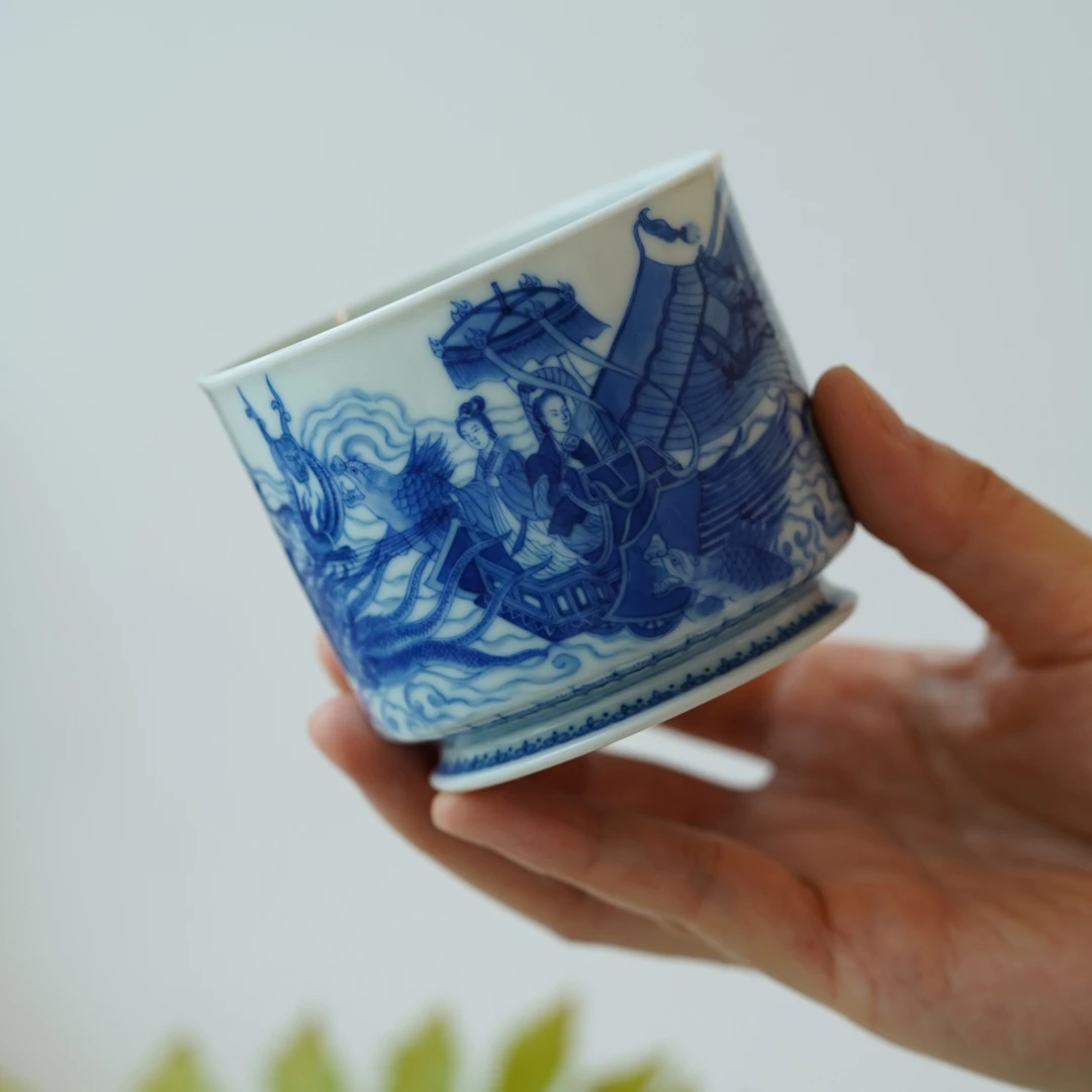 天心雅器洛神赋容天杯
