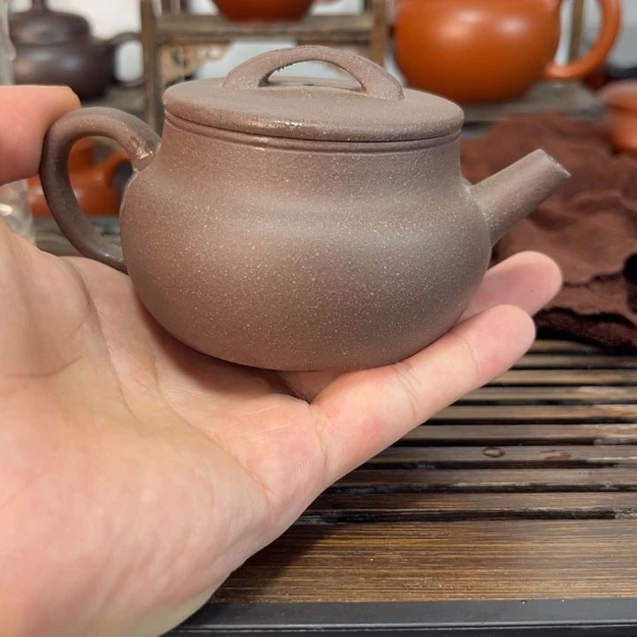紫砂茶壶原矿紫砂手工制作