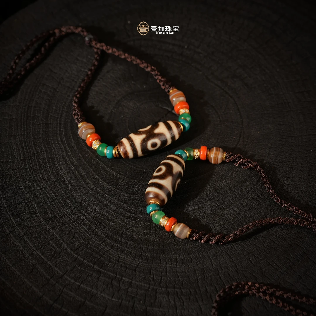 壹加林妹妹 | 玛瑙上肯老超m三眼横款锁骨链多样性发一2958R