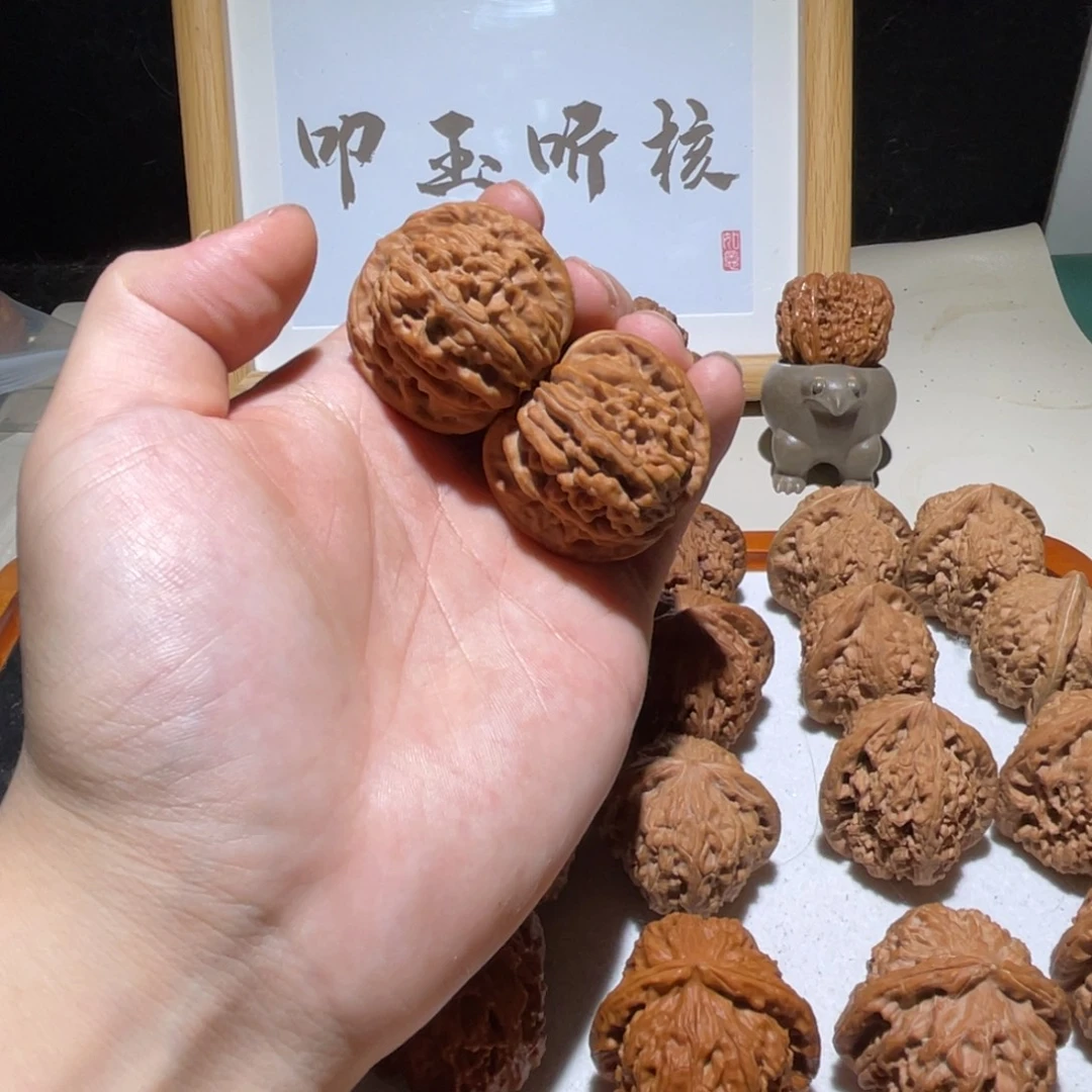 吊坠文玩核桃39全品平谷楼