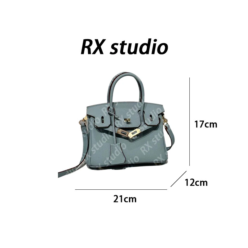 【南沙瑞熙】XKY-6826-亚麻蓝RAIN.CUN轻奢小众时尚女士包