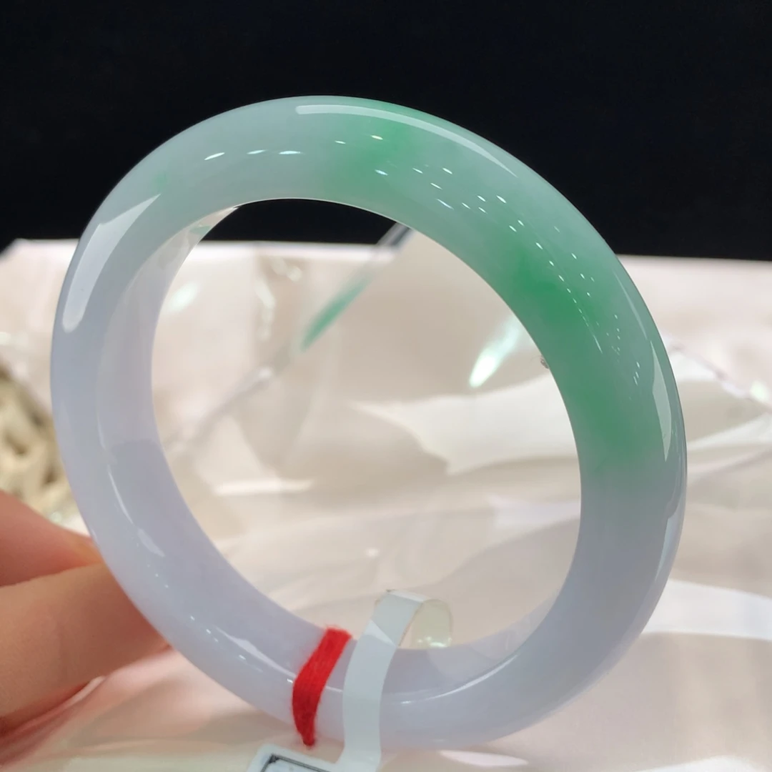 翡翠未镶嵌手镯0491