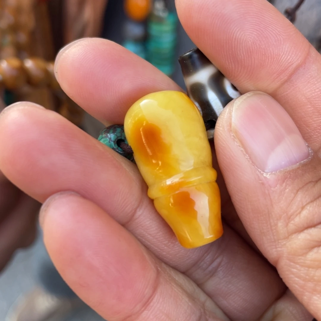 琥珀未镶嵌手链1.6的尺寸