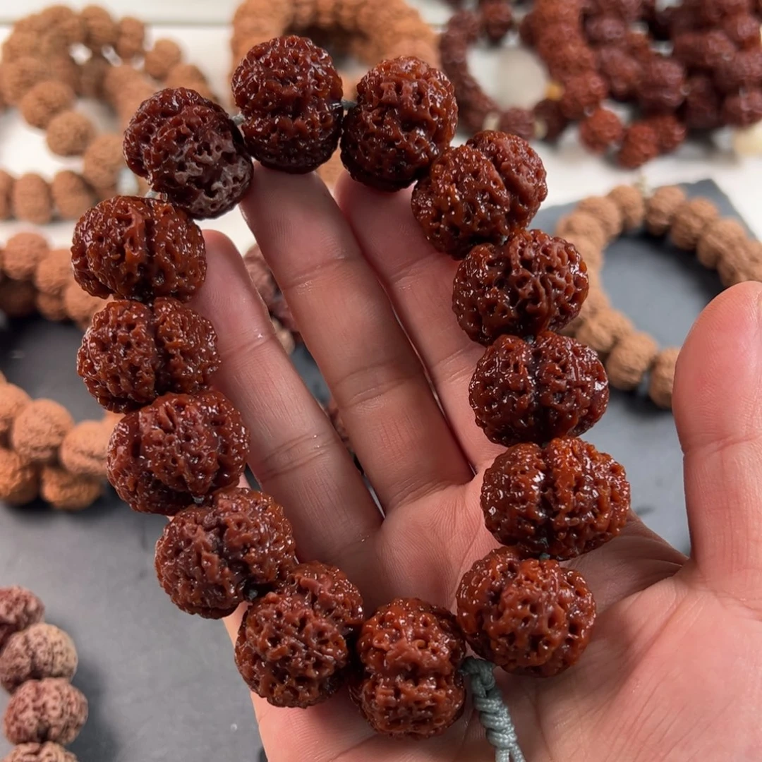 金刚菩提手串K*?龙爪梅花超头26