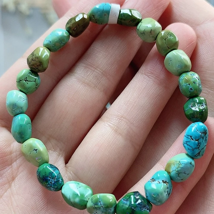 未镶嵌绿松石珠宝奇石