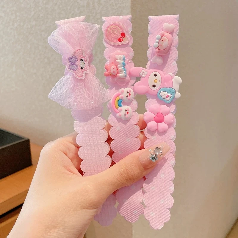 RC67 儿童头饰网红发饰发夹头绳蝴蝶发绳可爱夹碎发侧边夹刘海夹