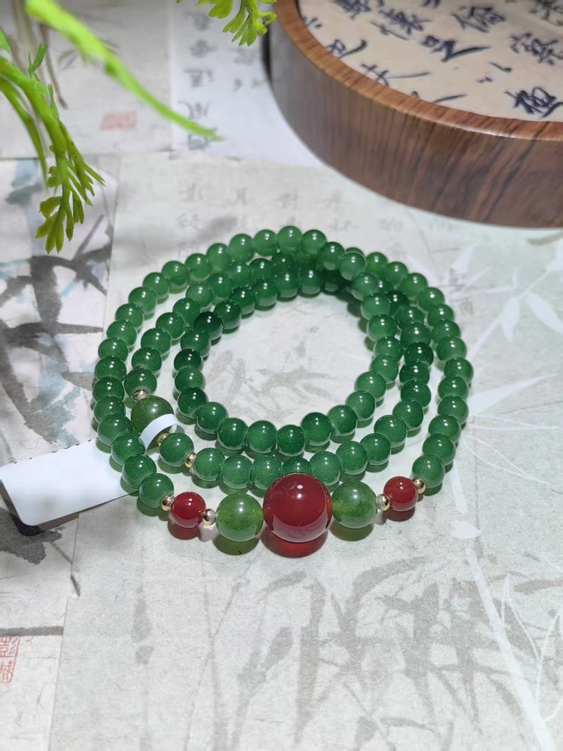 琉璃珠 多圈手串【无礼盒】1057