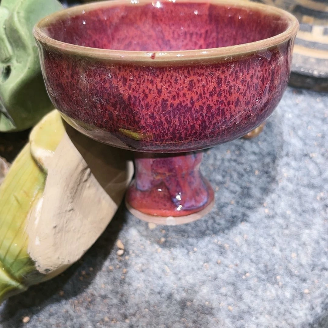 高***艺瓦当摆件茶台的一大