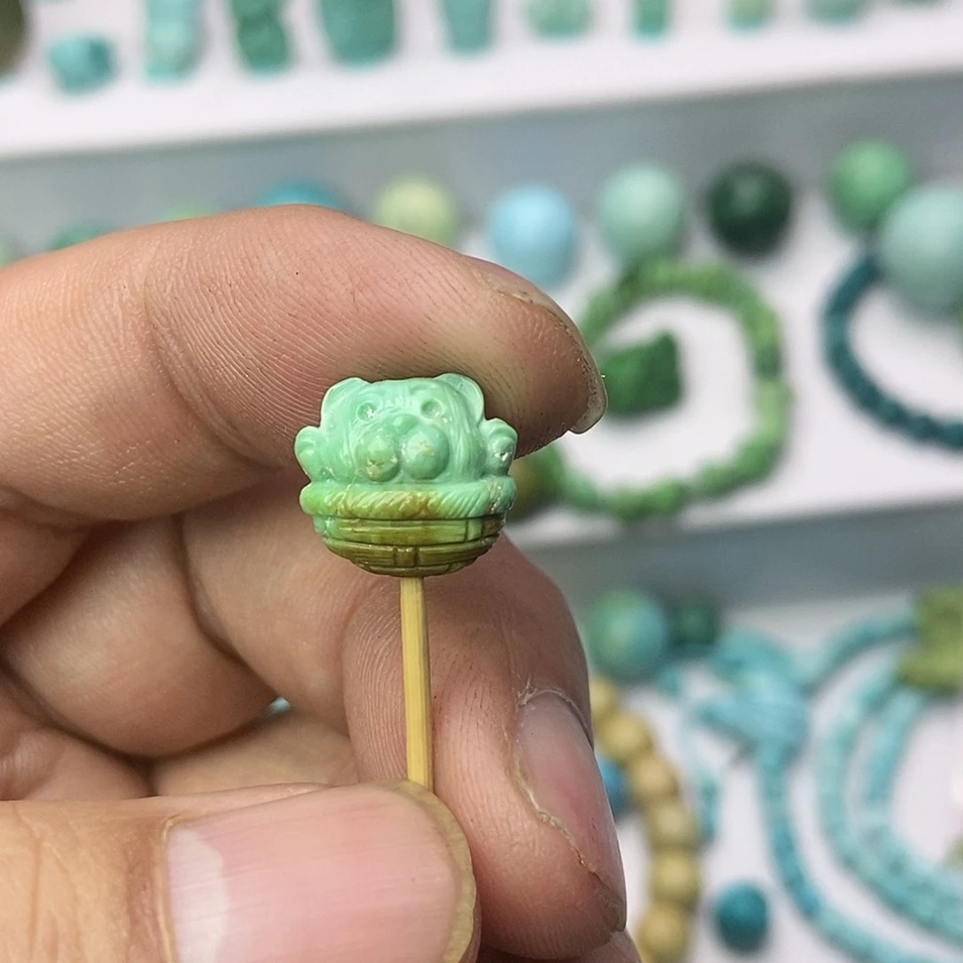 绿松石珠宝奇石未镶嵌