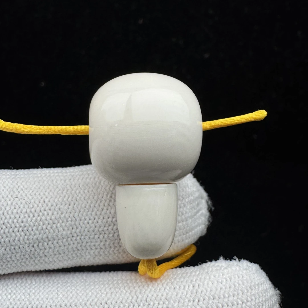 D3357天然猛犸牙藏式牙芯三通18x30.4mm支持鉴定 假一罚四