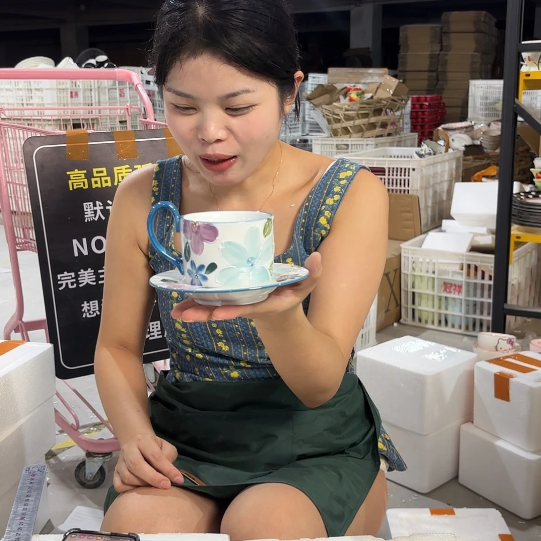 瓷微瑕陶瓷餐具釉下彩