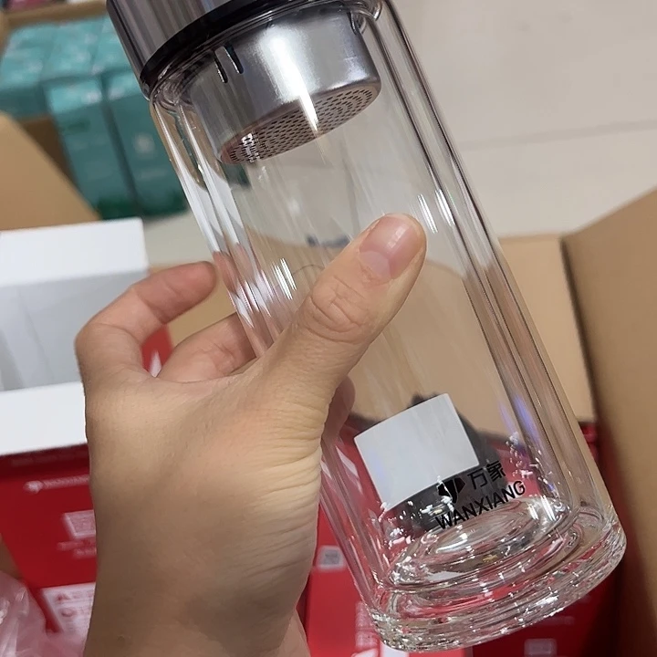 万象时空知了v929玻璃杯430➕杯套