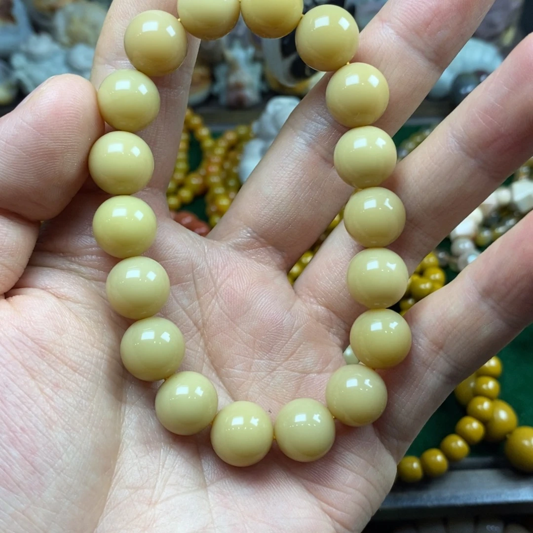 石材阿拉善精品奶黄色