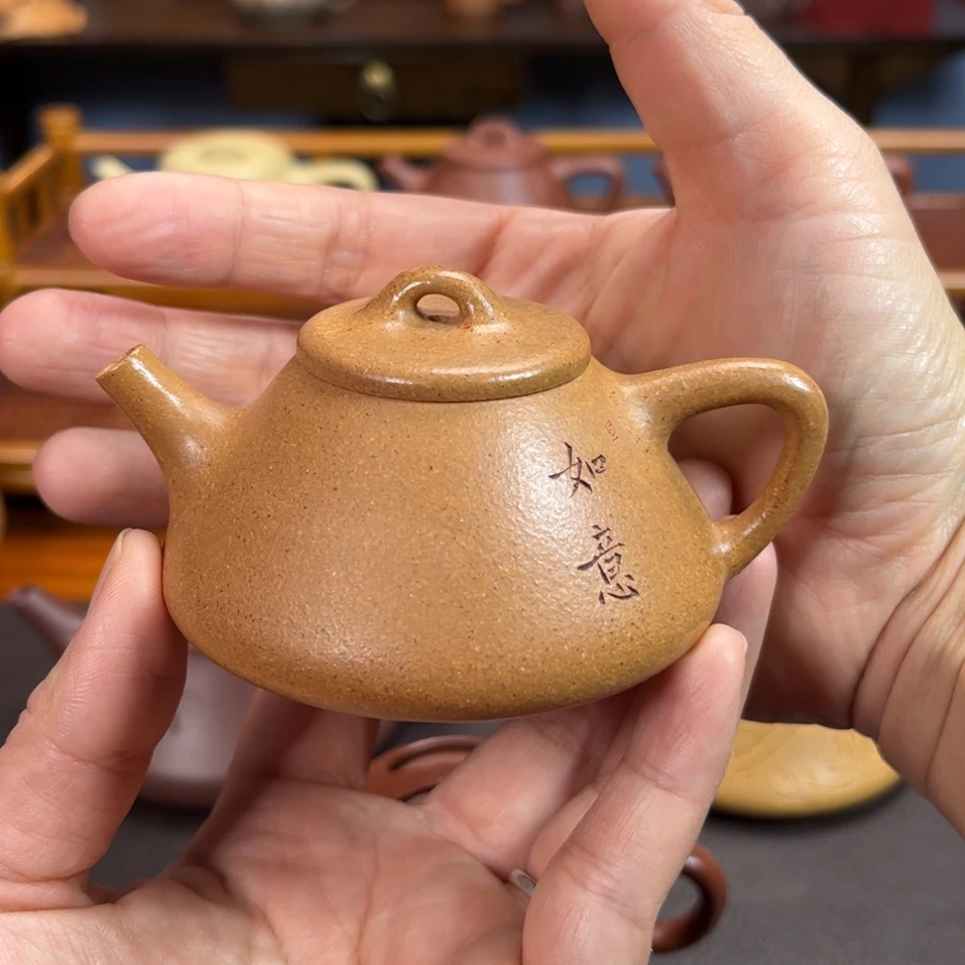 紫砂茶壶宜兴紫砂壶半手工制作