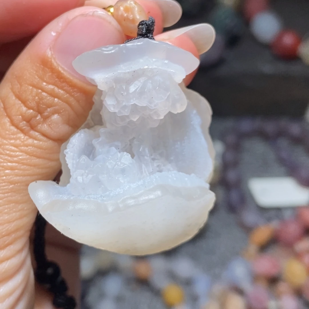 未镶嵌玛瑙/玉髓珠宝半成品