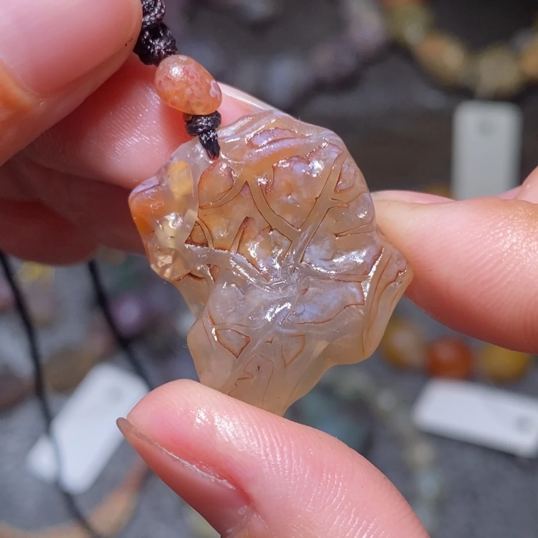未镶嵌玛瑙/玉髓珠宝半成品