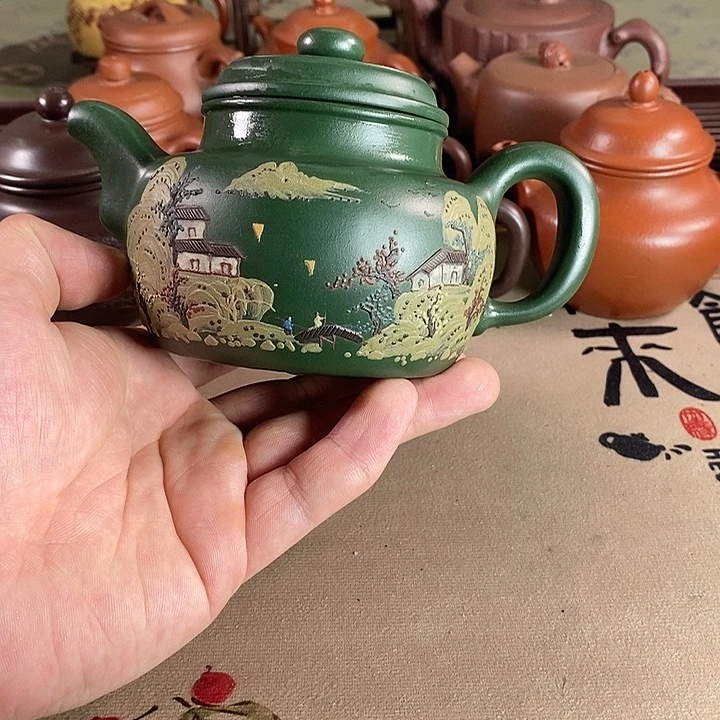 茶壶段泥紫砂的微瑕