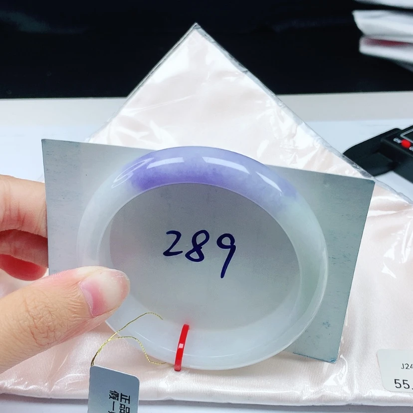 【闪购商品】翡翠手镯未镶嵌55.6圈