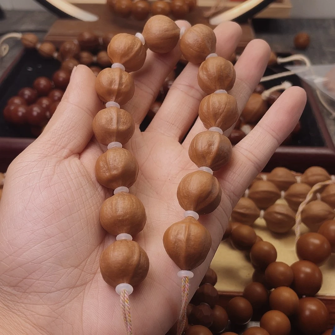 橄榄核手串/手链@*阳1820尺寸老树铁核素核