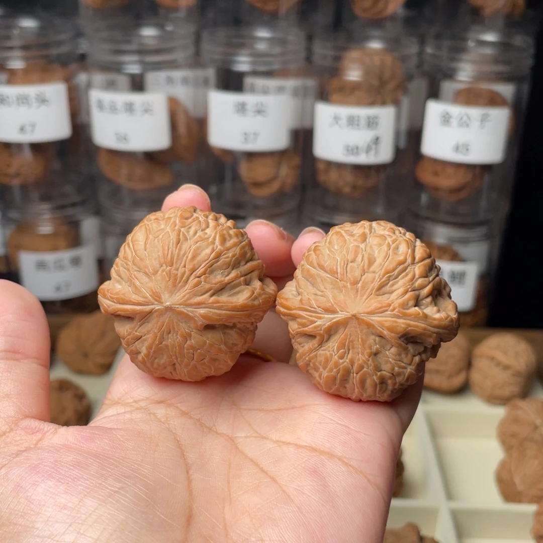 止***语把件文玩核桃全品42铁锤妹妹