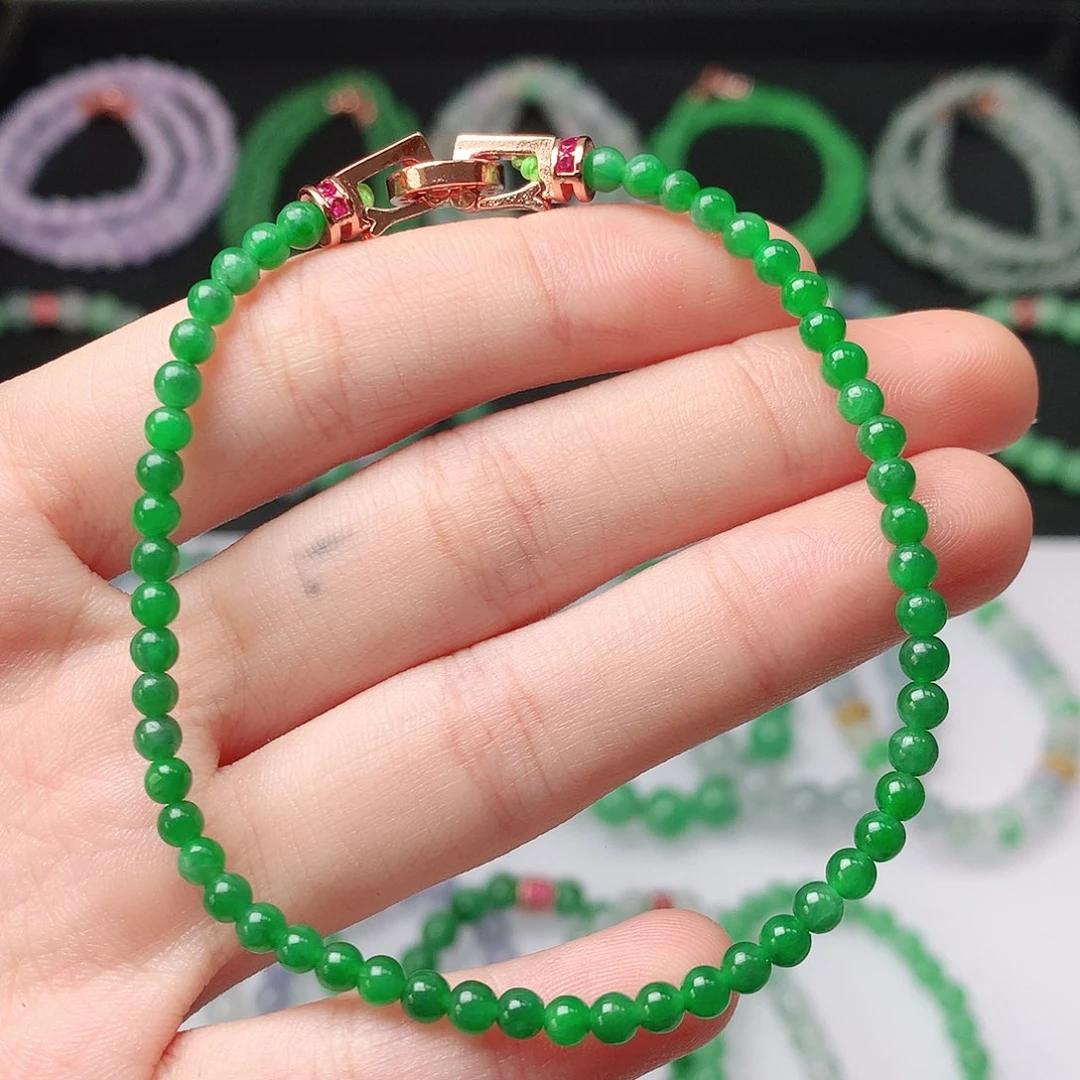 翡翠未镶嵌手链翡翠