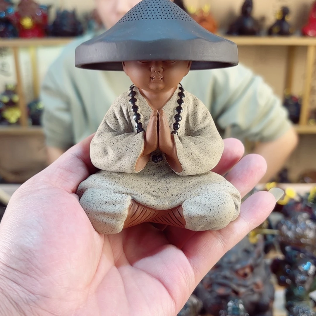 紫砂茶宠紫陶树脂茶宠摆件