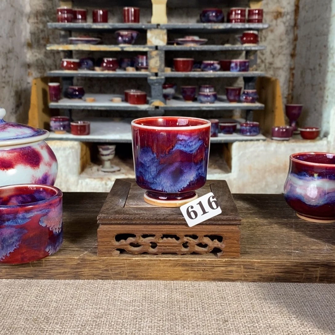 摆件神垕钧瓷，开窑大吉