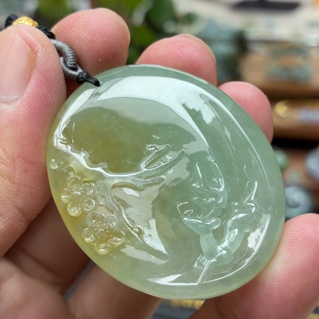 未镶嵌手链翡翠一路有你