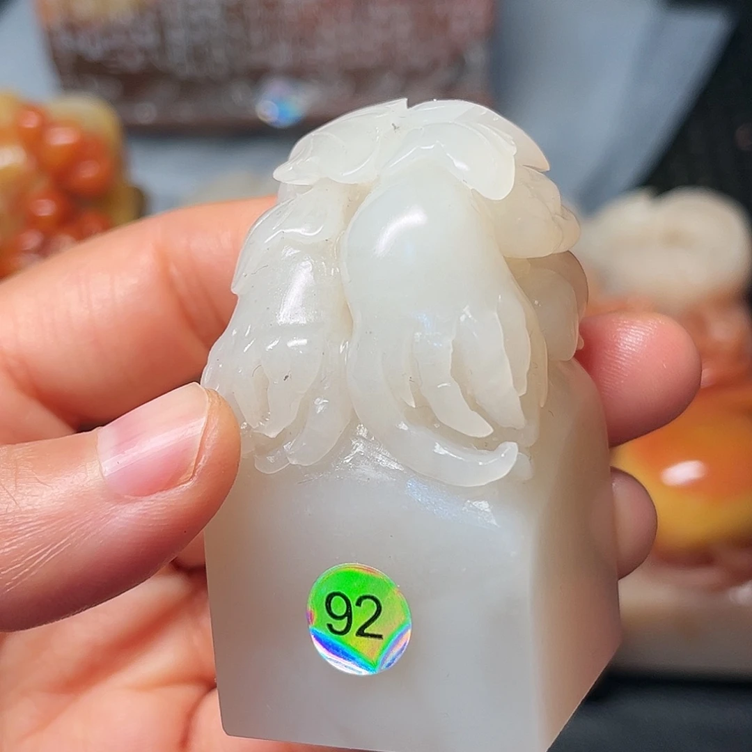 寿山石印石这个点睡起来都还