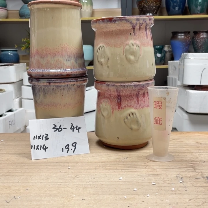 紫砂花盆多肉花盆微瑕44