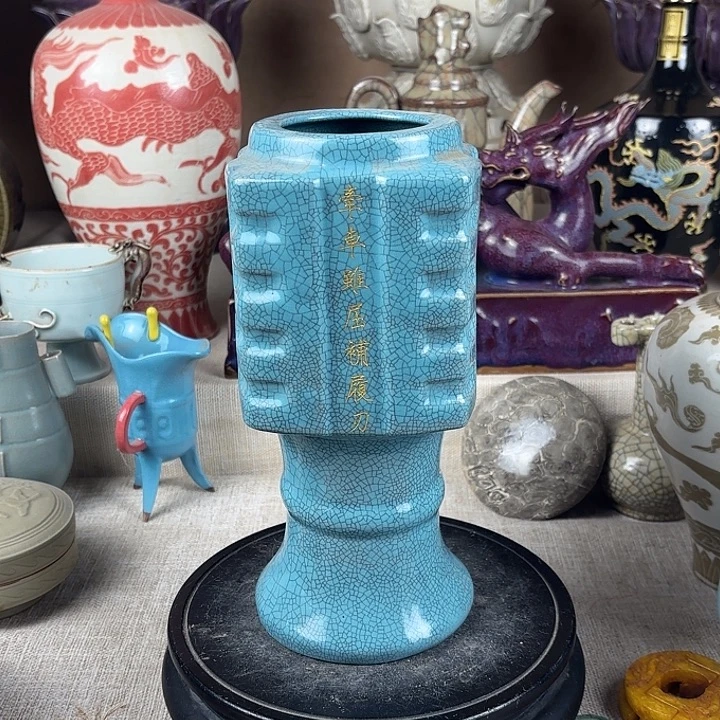 摆件瓷器好好看哦