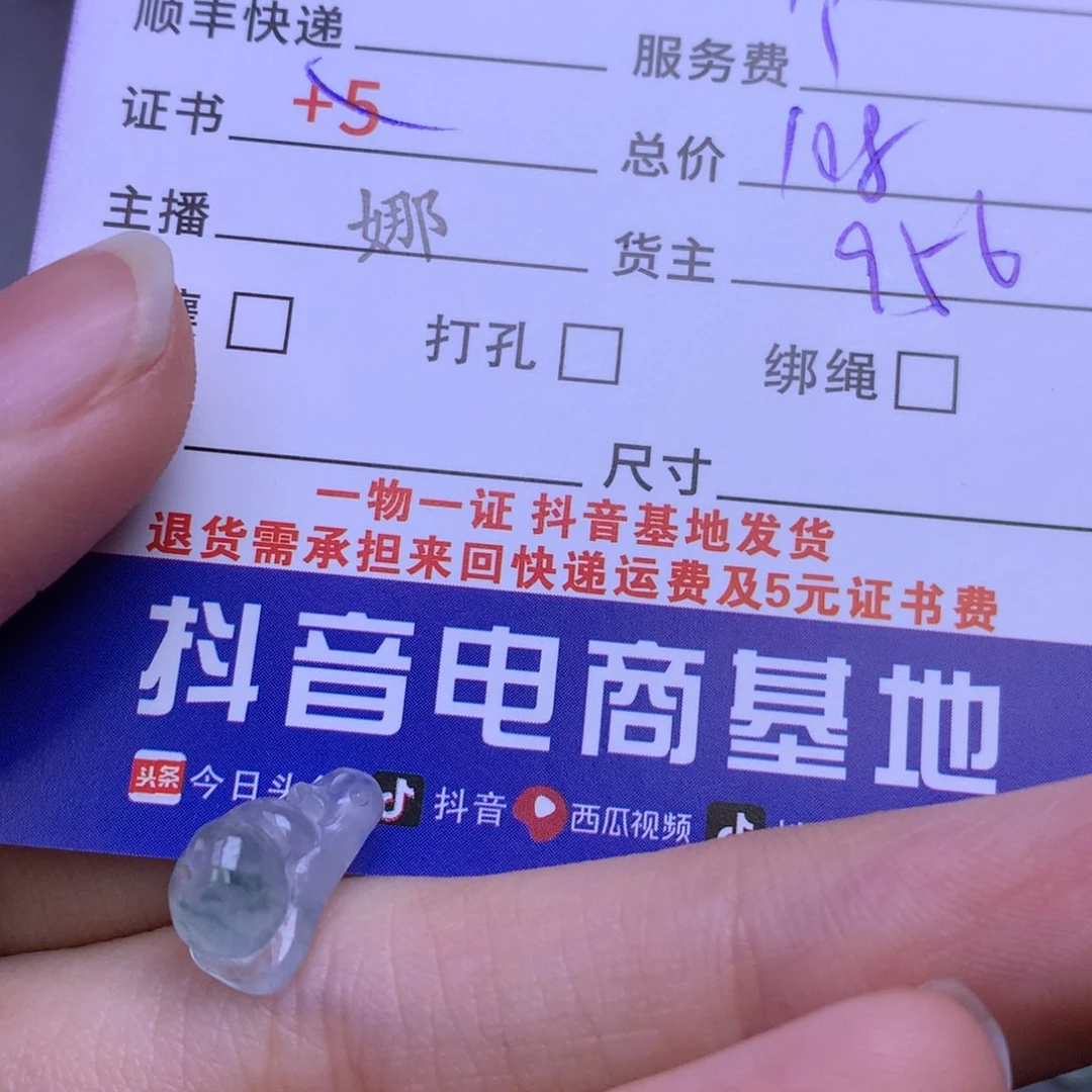 颈饰未镶嵌翡翠m**宁