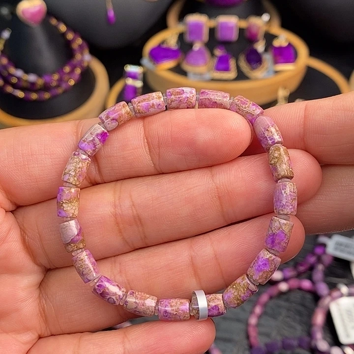 苏纪石（舒俱来）未镶嵌手串