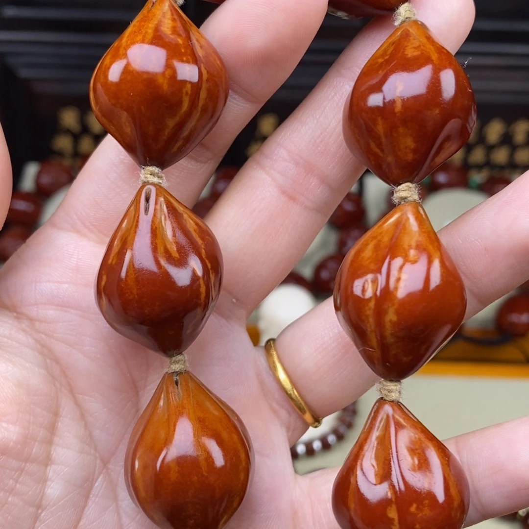 橄榄核吊坠素核素核