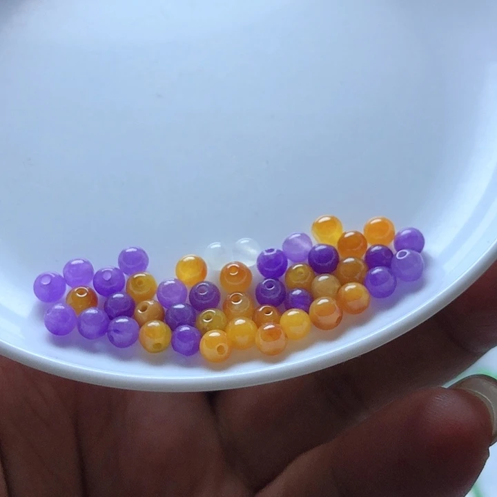 沁***月非金属卡4小米珠45颗