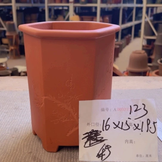 紫砂花盆紫紫砂盆