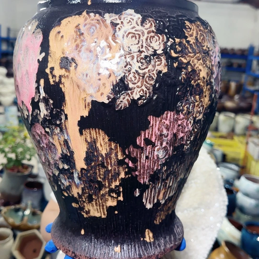 花盆紫砂高29口18