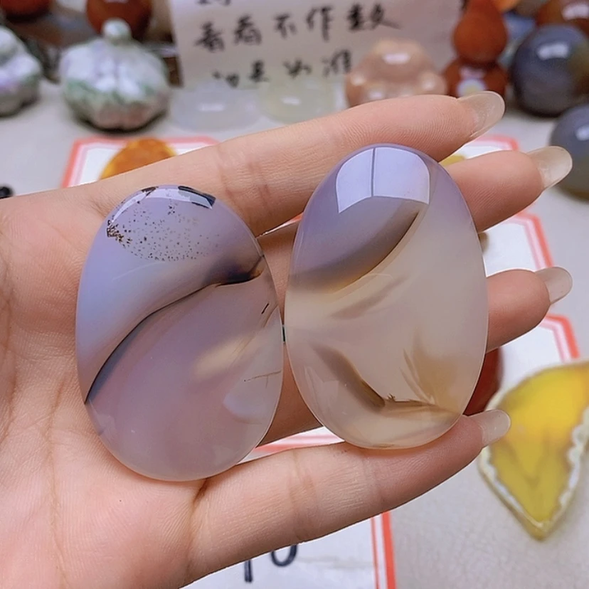 【闪购商品】未镶嵌玛瑙/玉髓珠宝半成品咚*