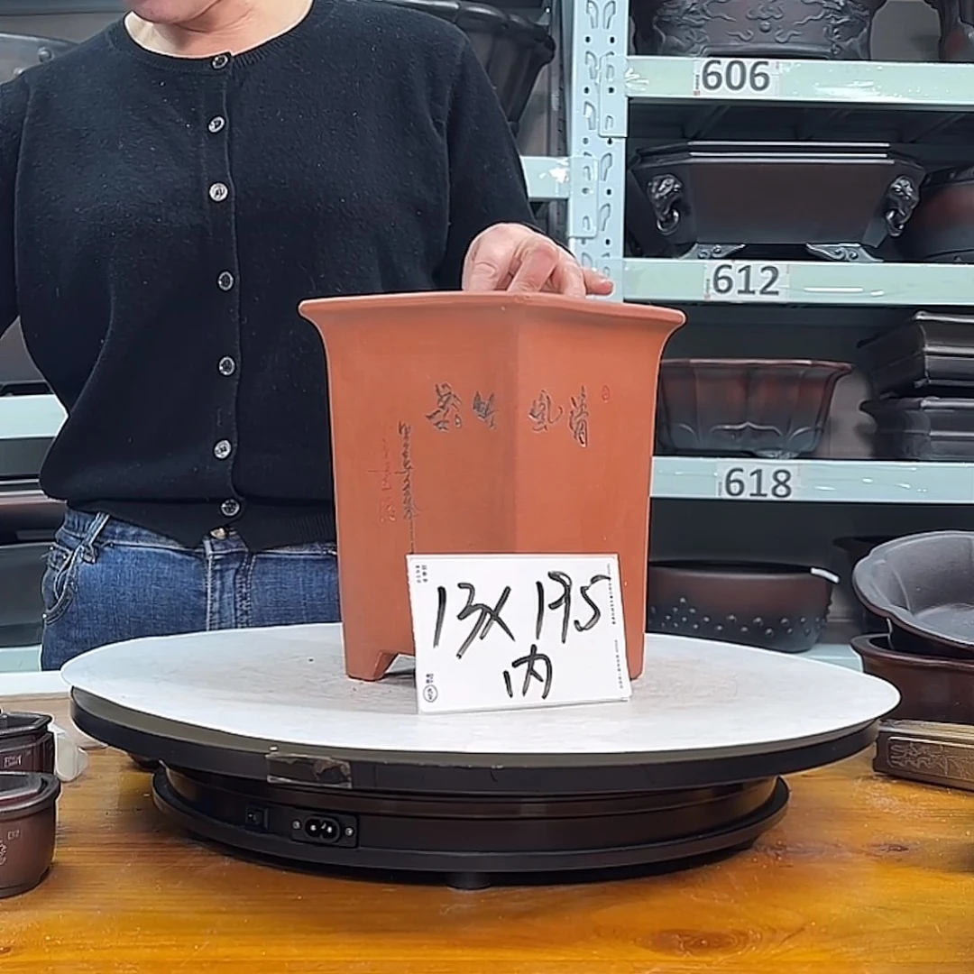 紫砂花盆宜兴紫砂2号