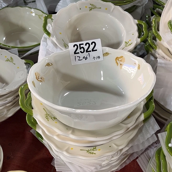 搪瓷微瑕外贸陶瓷餐具2522