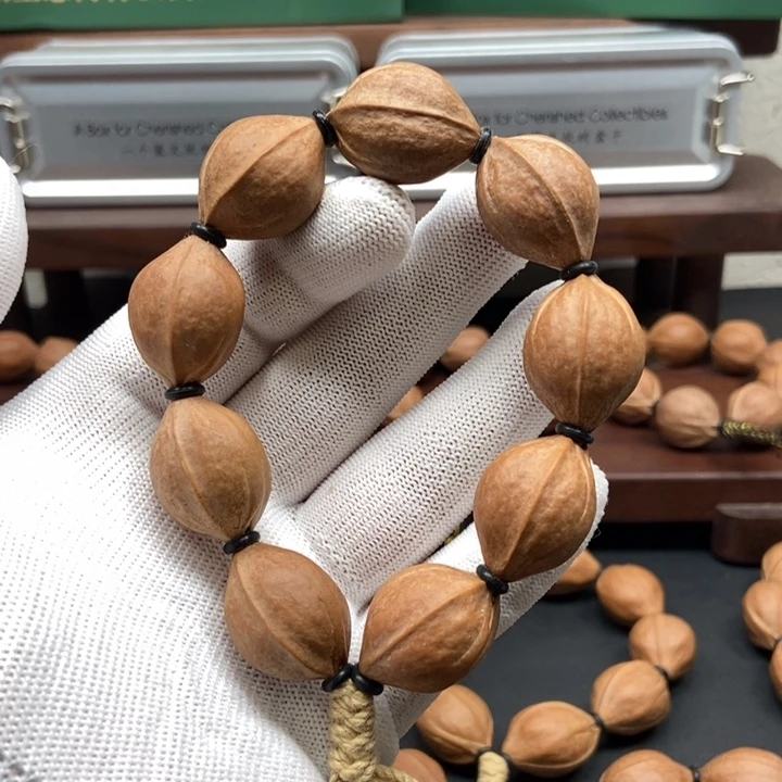 橄榄核手串1926三花